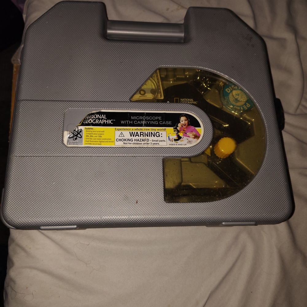 National Geographic Gray Microscope Set